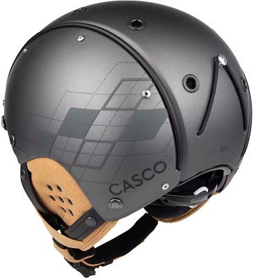 Превью Мужской горнолыжный шлем Шлем горнолыжный CASCO SP-3 Academia Black (07.2023)
